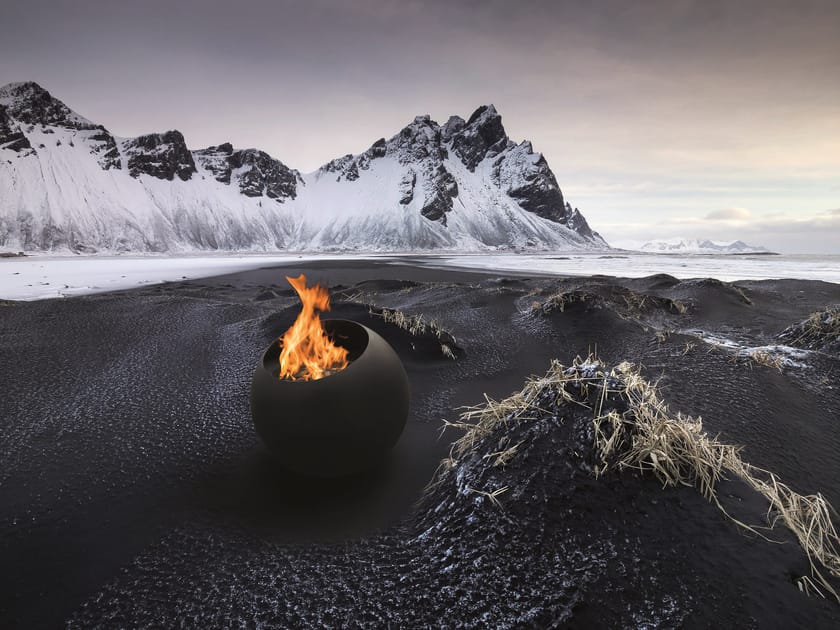 BUBBLE by Focus creation - Braciere in acciaio - 3