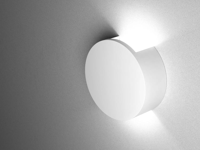 LED plaster wall lamp BUTTON By Essenzialed