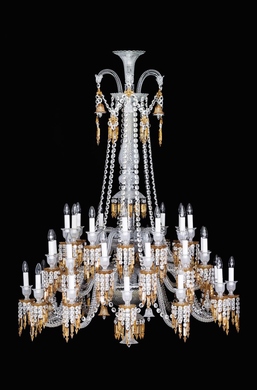 ZÉNITH CHARLESTON SHORT Crystal chandelier By Baccarat