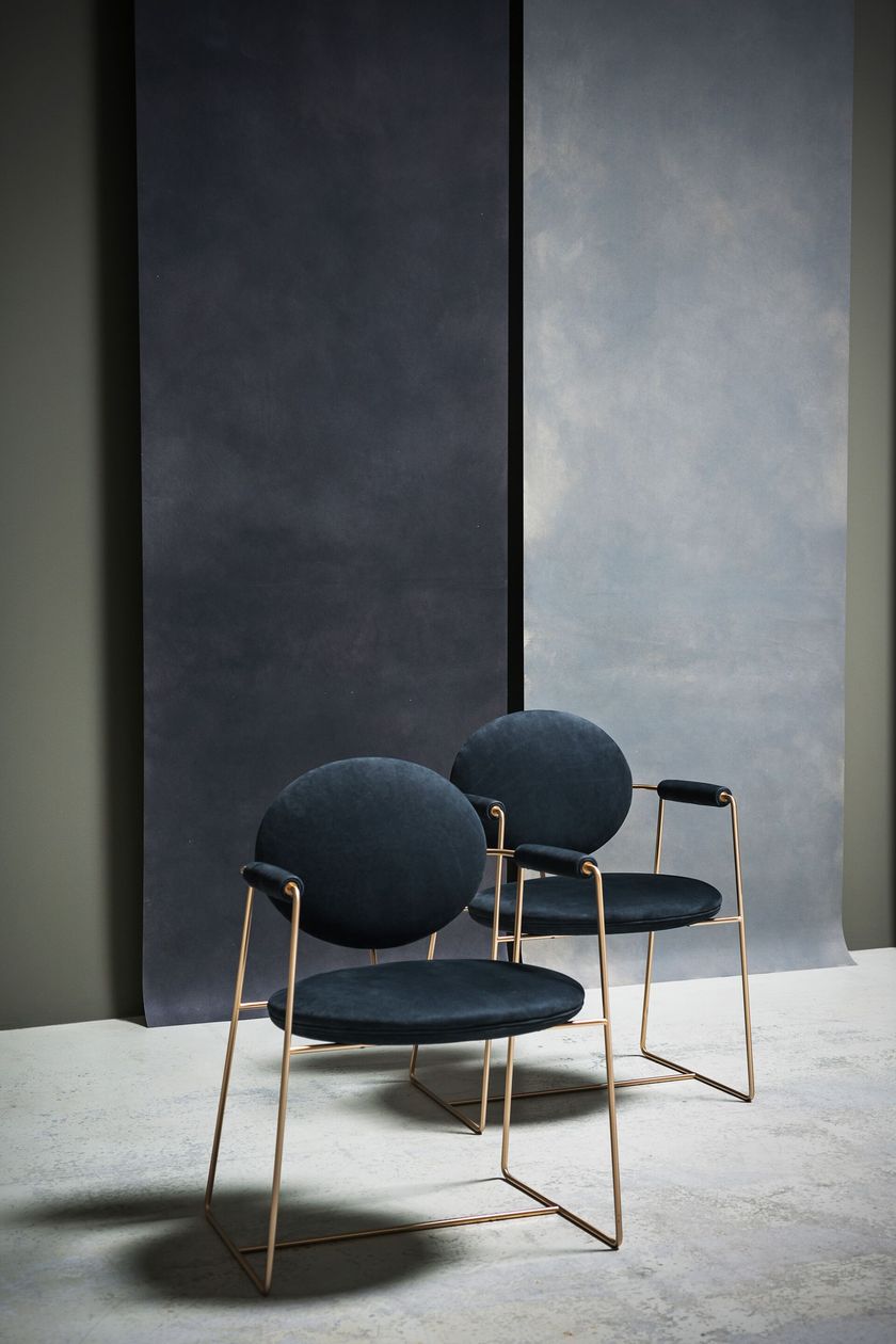 GEMMA Leather chair By Baxter | design Draga & Aurel