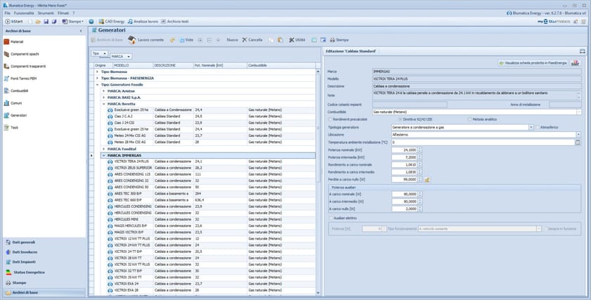 Blumatica Energy by Blumatica - Certificazione energetica (L.10 91, DLgs 311 06) - 24