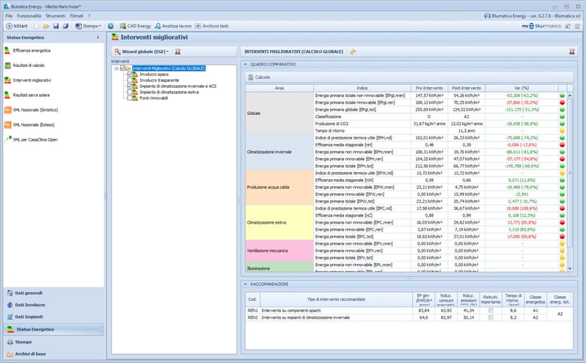 Blumatica Energy by Blumatica - Certificazione energetica (L.10 91, DLgs 311 06) - 17