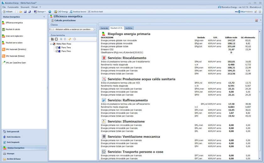 Blumatica Energy by Blumatica - Certificazione energetica (L.10 91, DLgs 311 06) - 14