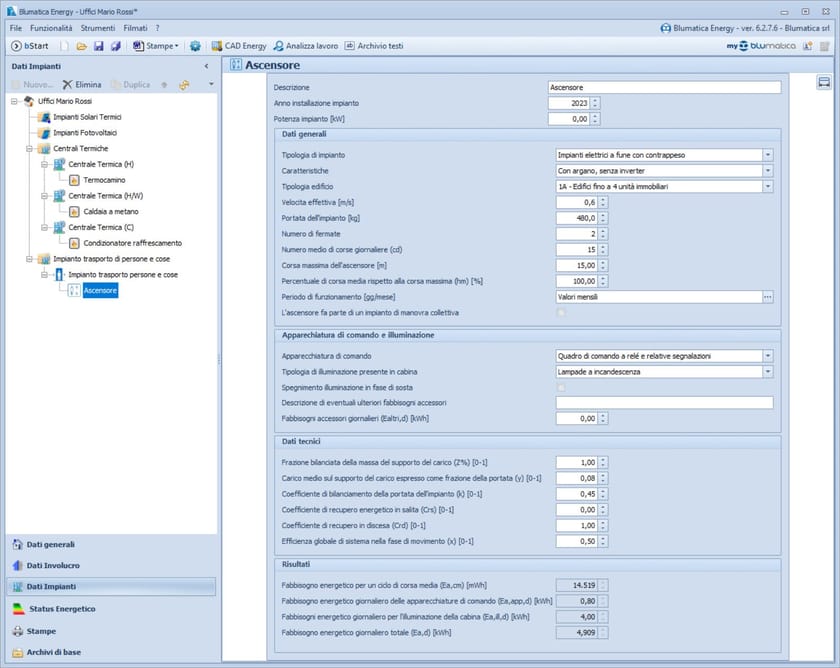 Blumatica Energy by Blumatica - Certificazione energetica (L.10 91, DLgs 311 06) - 25