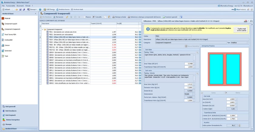 Blumatica Energy by Blumatica - Certificazione energetica (L.10 91, DLgs 311 06) - 23
