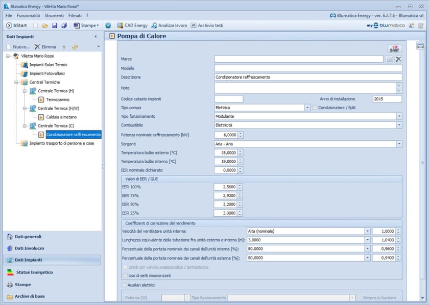 Blumatica Energy by Blumatica - Certificazione energetica (L.10 91, DLgs 311 06) - 9