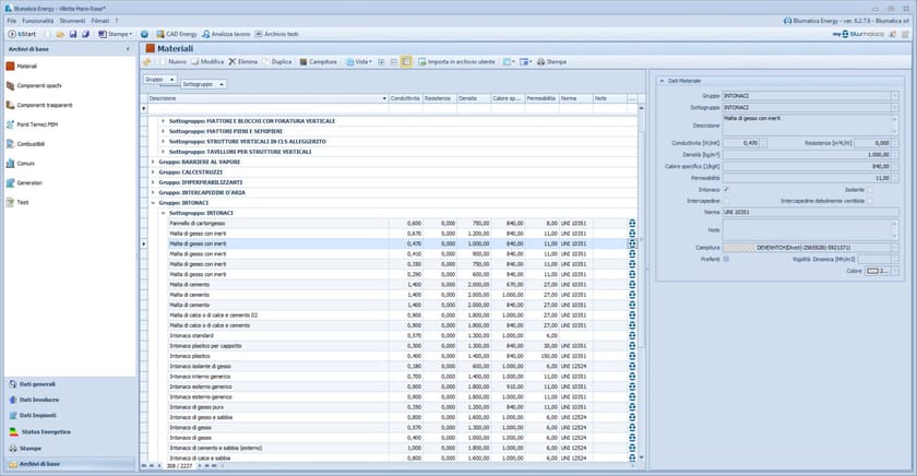 Blumatica Energy by Blumatica - Certificazione energetica (L.10 91, DLgs 311 06) - 22