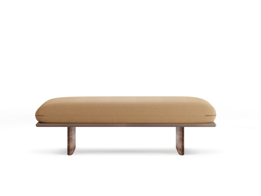 CONNOR Fabric bench By Borzalino
