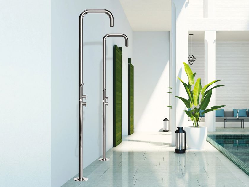 Nobu Tanaka① NOBU - INOX AISI 316L Shower panel By Bossini