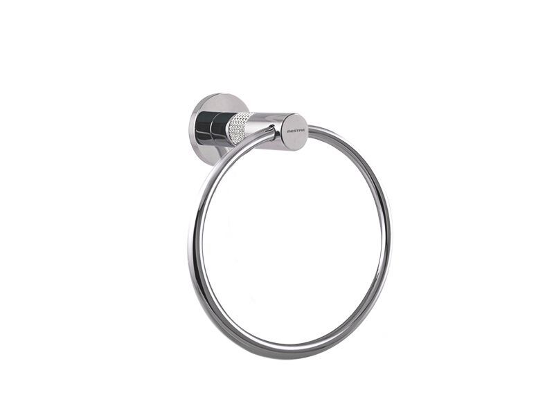 Gancho De Toalla Tecuro 1 Pieza - Latón Cromado, Resistente Y Elegante Para El Baño O Cocina
