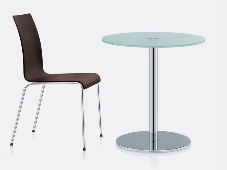 3060 Runder Tisch aus Glas By Brunner