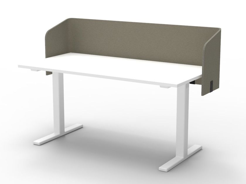 Morsetto Divisorio Per Scrivania - Supporto Per Pannelli Privacy Ufficio - Foto 2