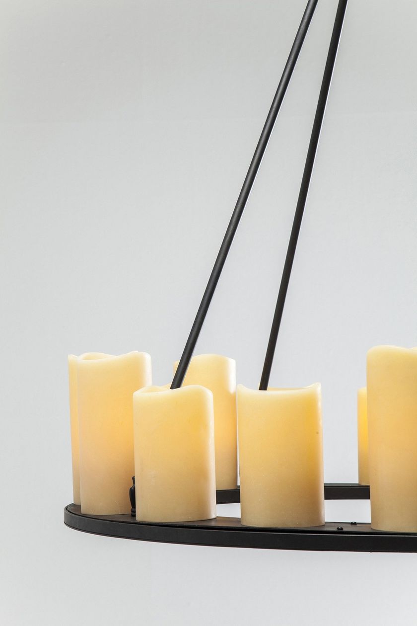 Indirect light pendant lamp CANDLE LIGHT ROUND By KAREDESIGN