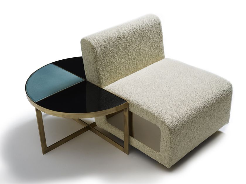 CAROUSEL Low round coffee table By MARIONI | design La Récréation