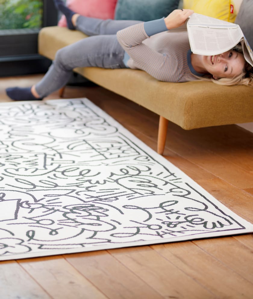 Rectangular polypropylene outdoor rugs CARPET DIEM By Fatboy