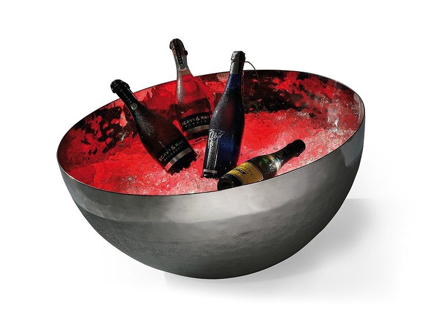 hammered champagne bowl
