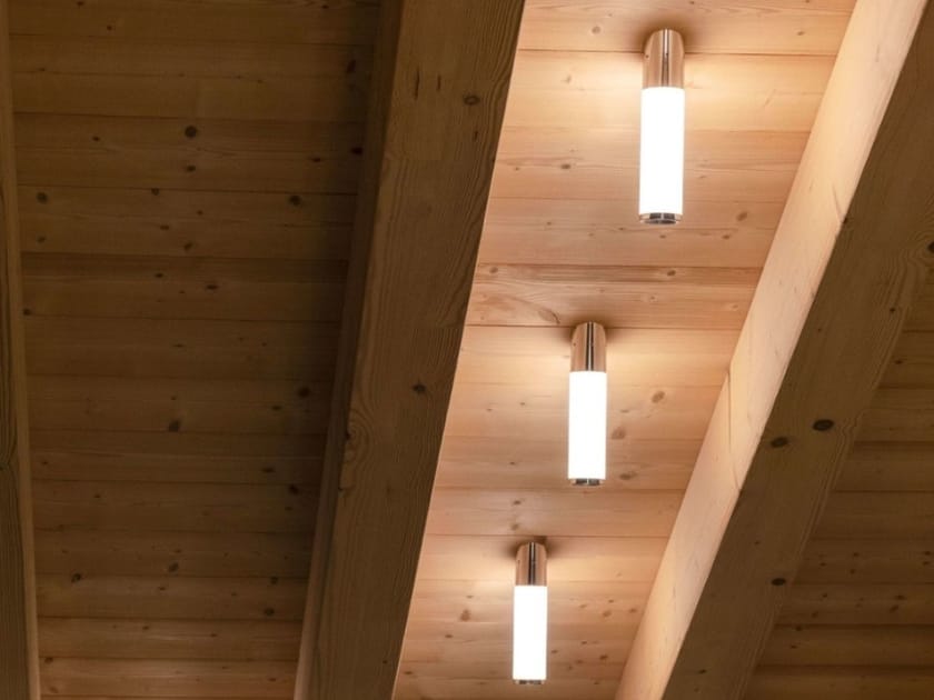 CILINDRETTO | Direct-indirect light ceiling lamp By Brillamenti