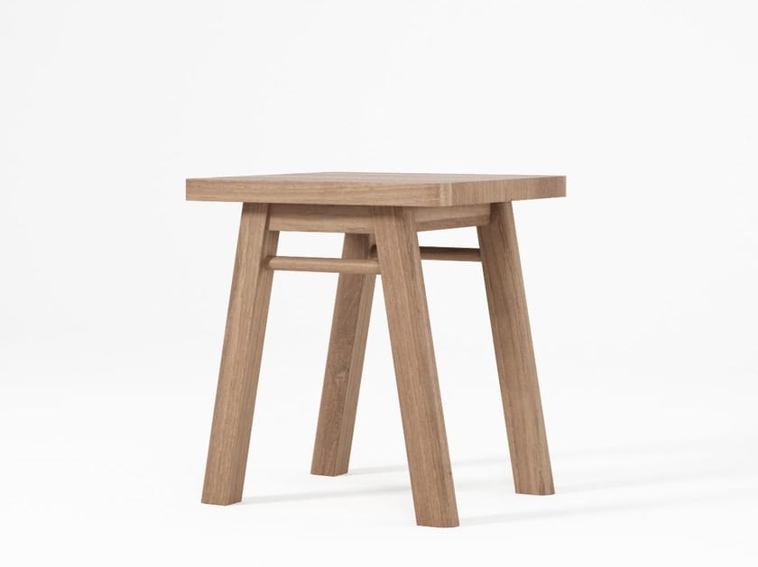 CIRCA17 Low stool By KARPENTER design Hugues Revuelta