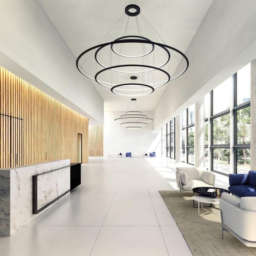 CIRCULAR Lámpara colgante By LEDS C4 diseño Ramón Benedito