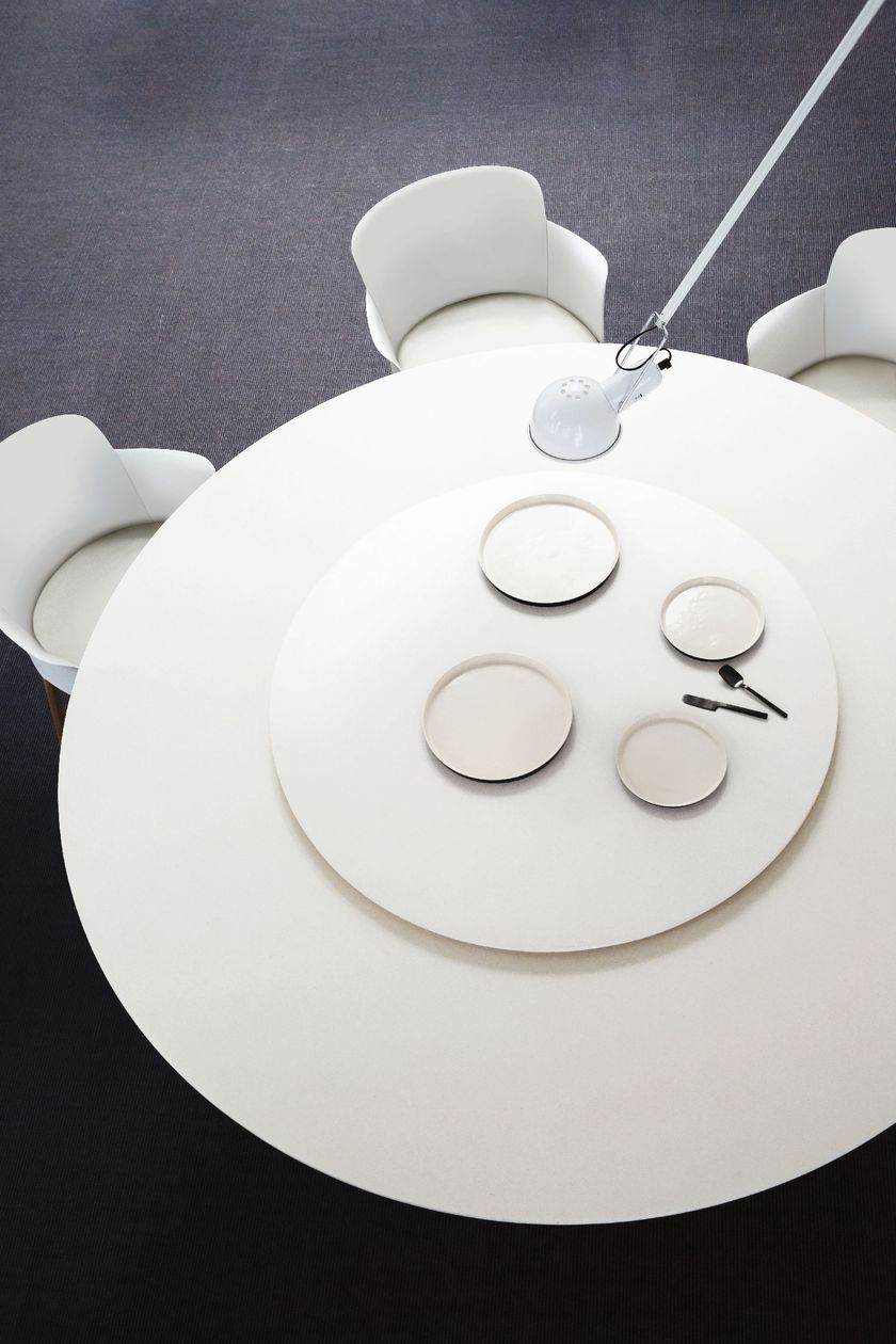 CLAY by Desalto - Tavolo con Lazy Susan - 5