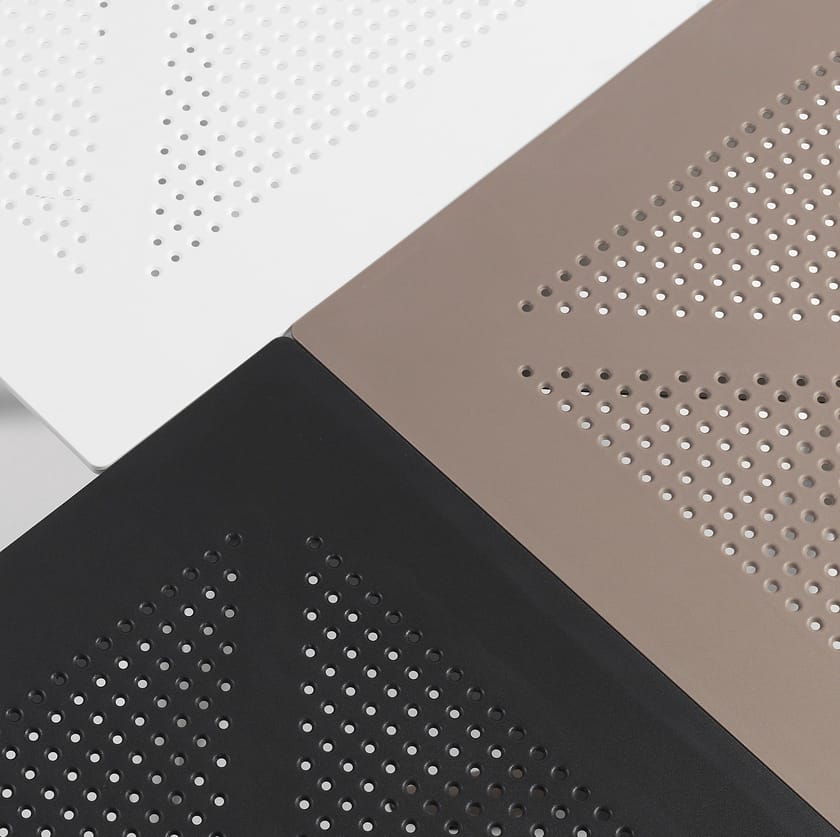 CLIP 80 by Nardi - Tavolo quadrato ad altezza regolabile in DurelTOP - 4