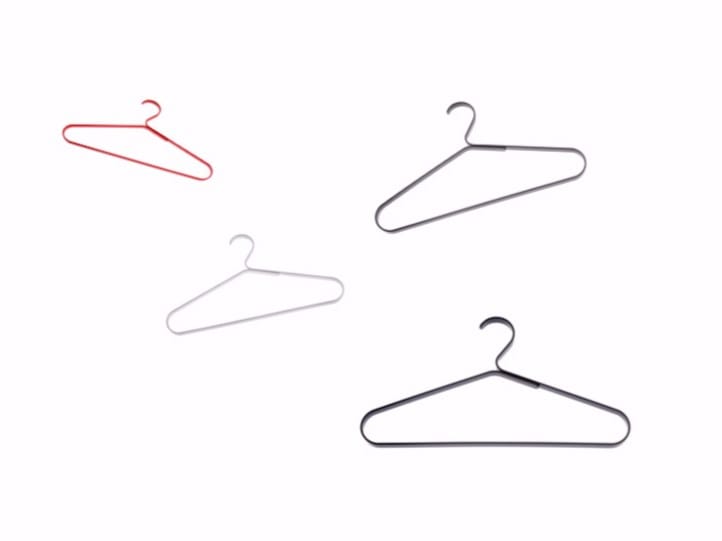 Painted metal clothes hanger COAT HANGER 0118 By Schönbuch