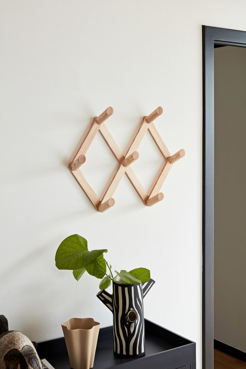 COAT RACK Wall-mounted ash coat rack By Hay | design Shane Schneck