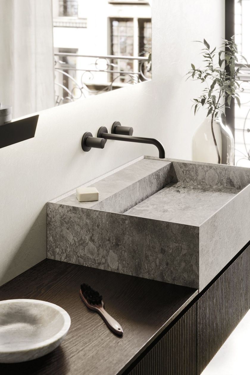 CODE RIGA 02 Vanity unit By Arbi Arredobagno