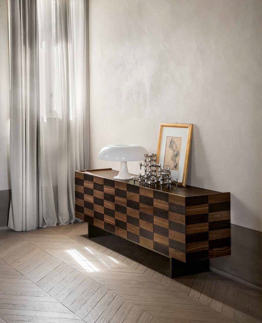 COLOSSEO Wood veneer sideboard By Tonin Casa