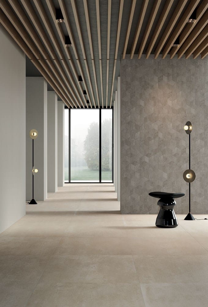 CONCRETO EXTRA LIGHT by LEA CERAMICHE - Pavimento/rivestimento in gres porcellanato effetto marmo - 4