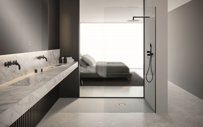 CONTRACT | Wall-mounted vanity unit Contract Collection By Fiora