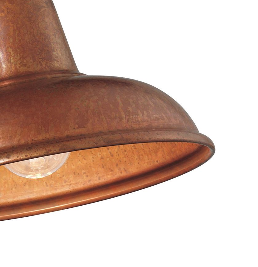 CONTRADA 243.02 Lampada da soffitto orientabile in metallo By Il Fanale