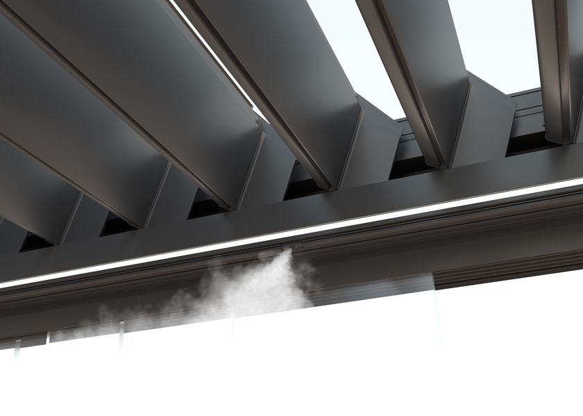 COOL & SAFE Integrated misting system By KE Outdoor Design