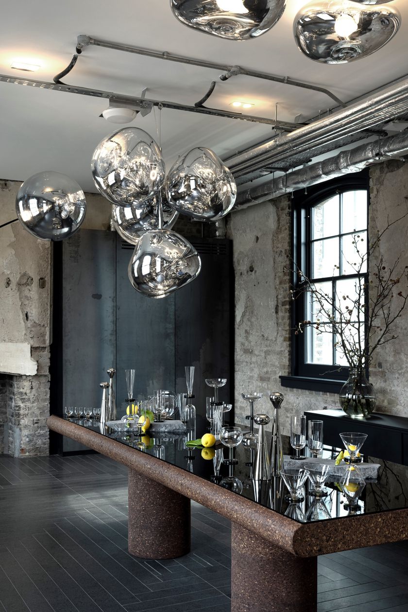 CORK Cork dining table By Tom Dixon design Tom Dixon