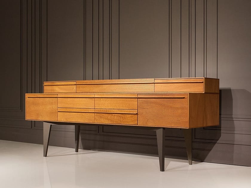 Solid wood sideboard with drawers CORONA By Mobi