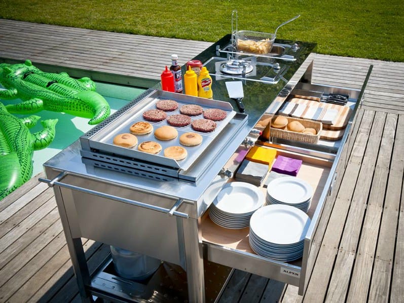 OUTDOOR 190 Outdoor kitchen By ALPESINOX