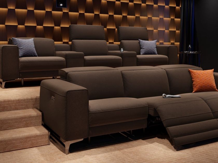 CUPELLO KINO Divano in tessuto a 3 posti By Sofanella