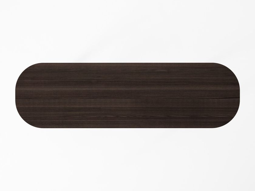 CURBUS Rectangular solid wood console table By KARPENTER | design ...