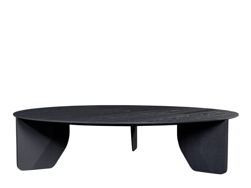 CUT Round coffee table Cut Collection By more design Peter Fehrentz