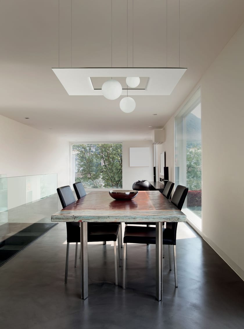 SURF by Caimi Brevetti - Lampada a sospensione acustica in tessuto - 5