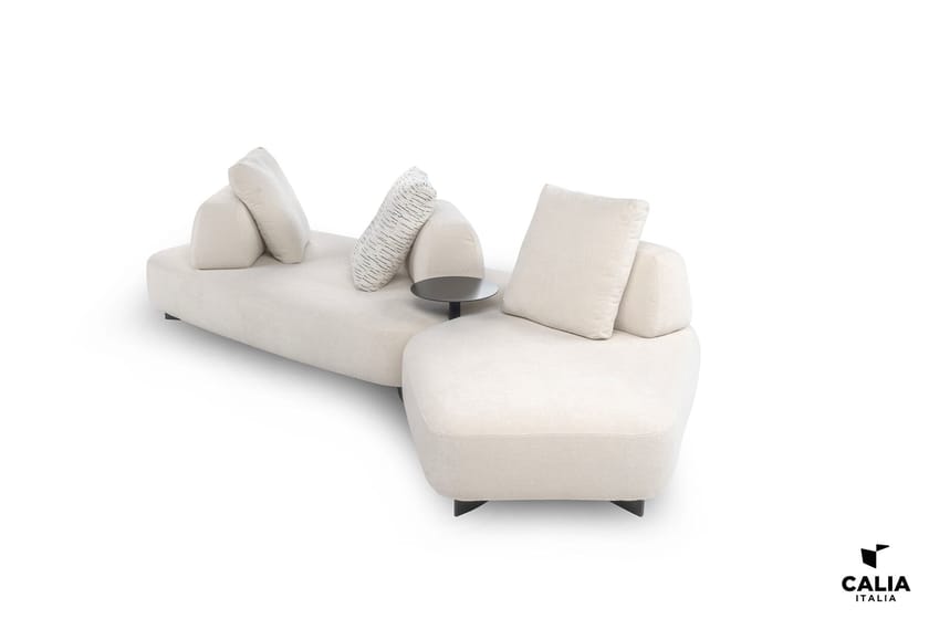 CREMINO Modular fabric sofa By Calia Italia