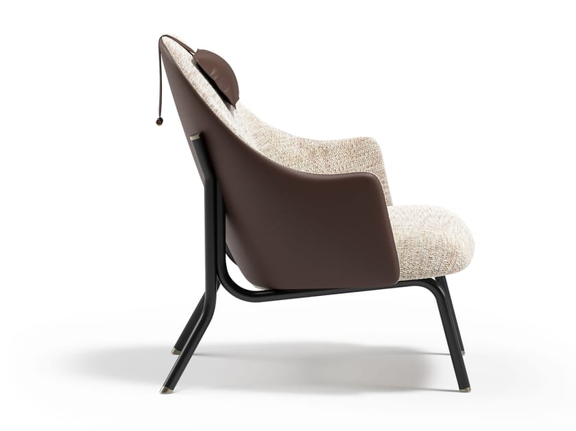 ADELE by Capital Collection - Poltrona in tessuto con braccioli - 8