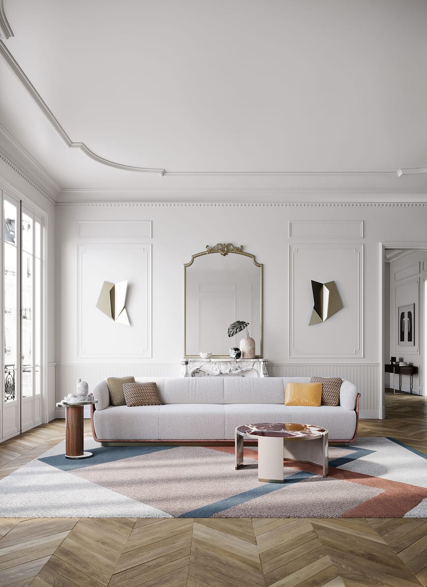 MON ALLURE L-24 by Capital Collection - Letto matrimoniale in tessuto - 5