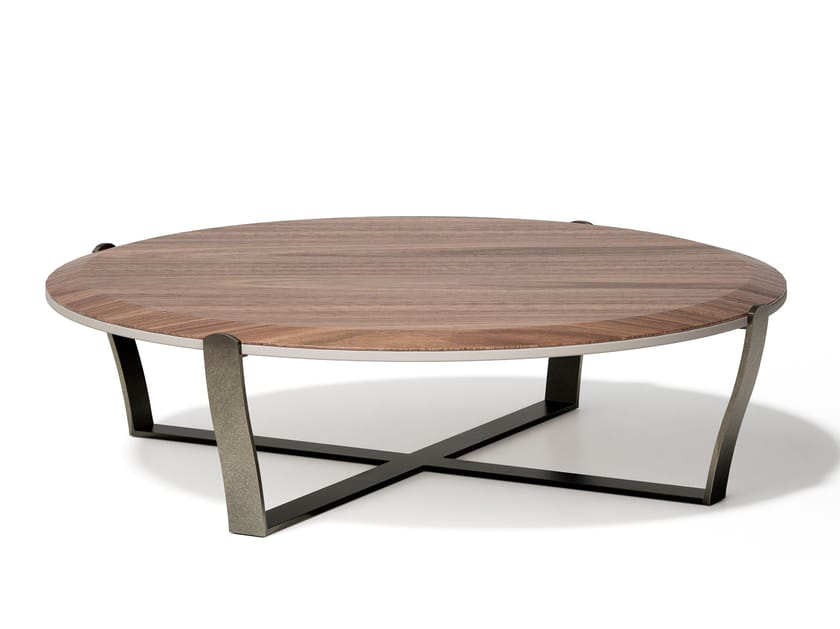 ARISTO XL.24 by Capital Collection - Tavolino basso in metallo e legno - 4