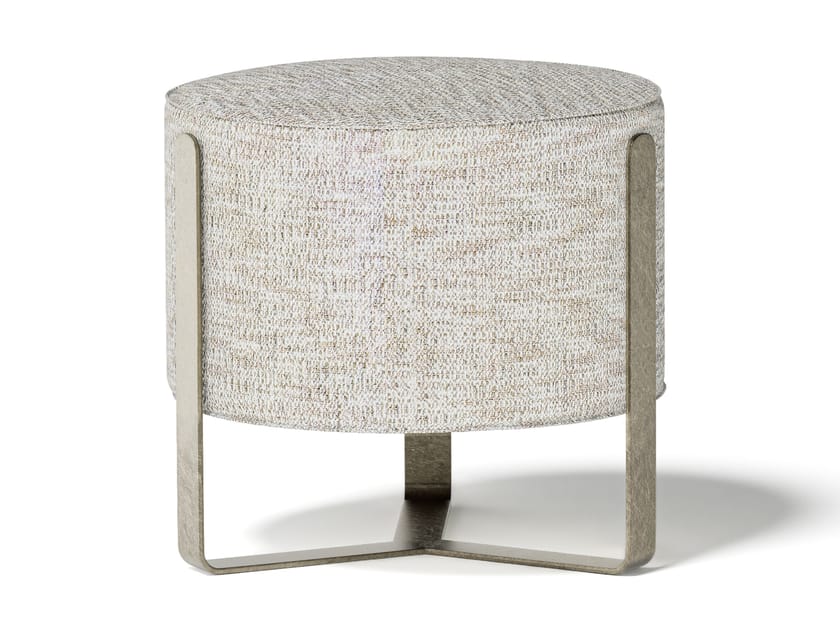 Low fabric stool AUREA by Capital Collection