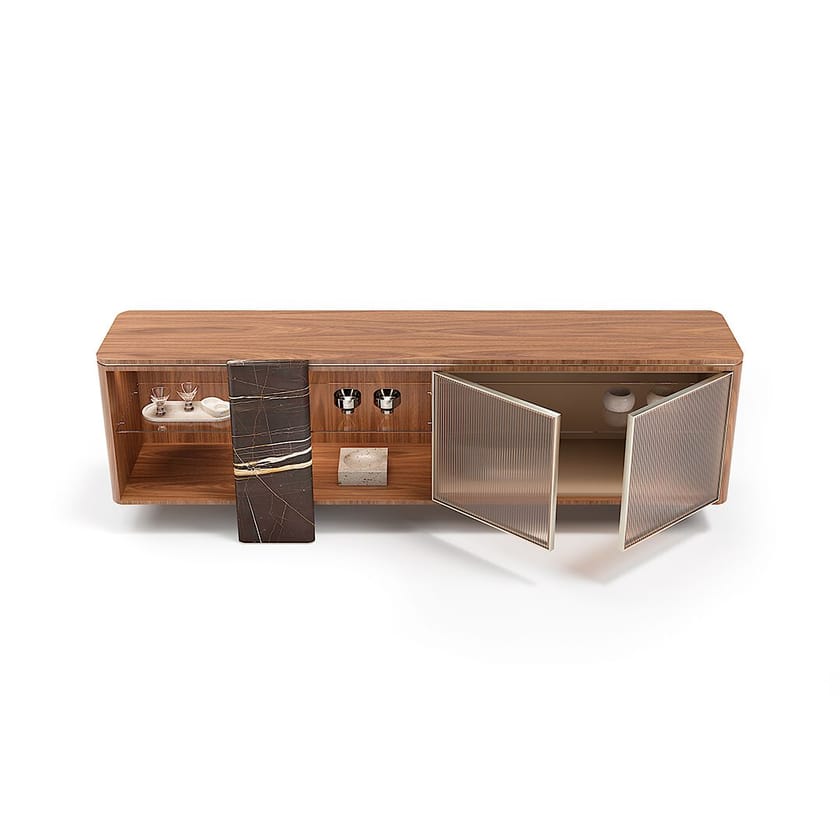 AURELIA by Capital Collection - Madia in legno e vetro con ante a battente - 6