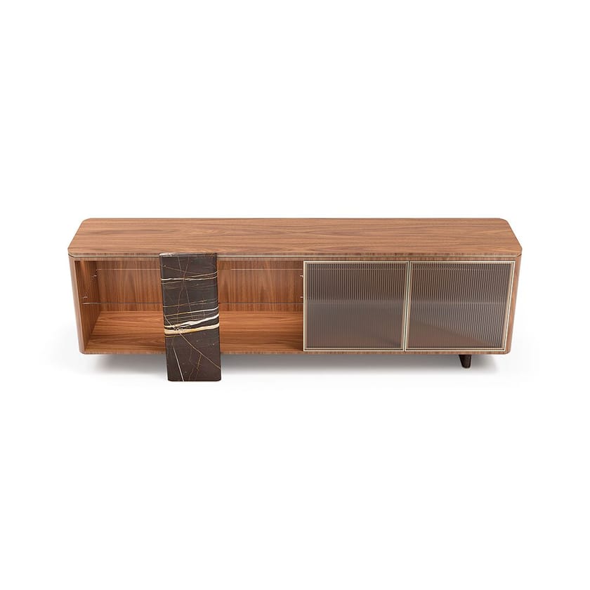 AURELIA by Capital Collection - Madia in legno e vetro con ante a battente - 3