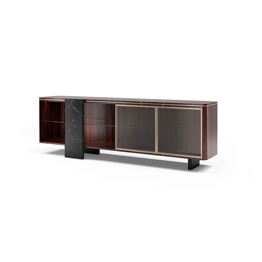 AURELIA by Capital Collection - Madia in legno e vetro con ante a battente - 19
