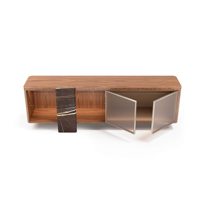AURELIA by Capital Collection - Madia in legno e vetro con ante a battente - 5