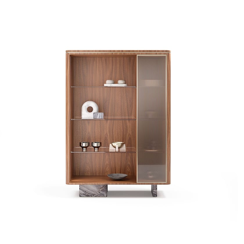 AURELIA by Capital Collection - Credenza in legno e vetro con ante a battente - 12